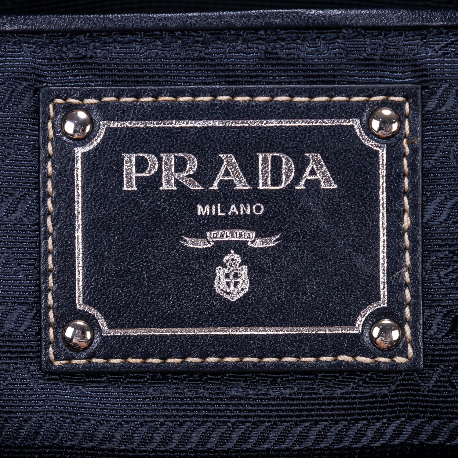 Shoulder Bag Re-Nylon Tote Navy Nylon Canvas