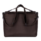 Shoulder Bag Men's Messenger Khaki Plain Nylon Canvas