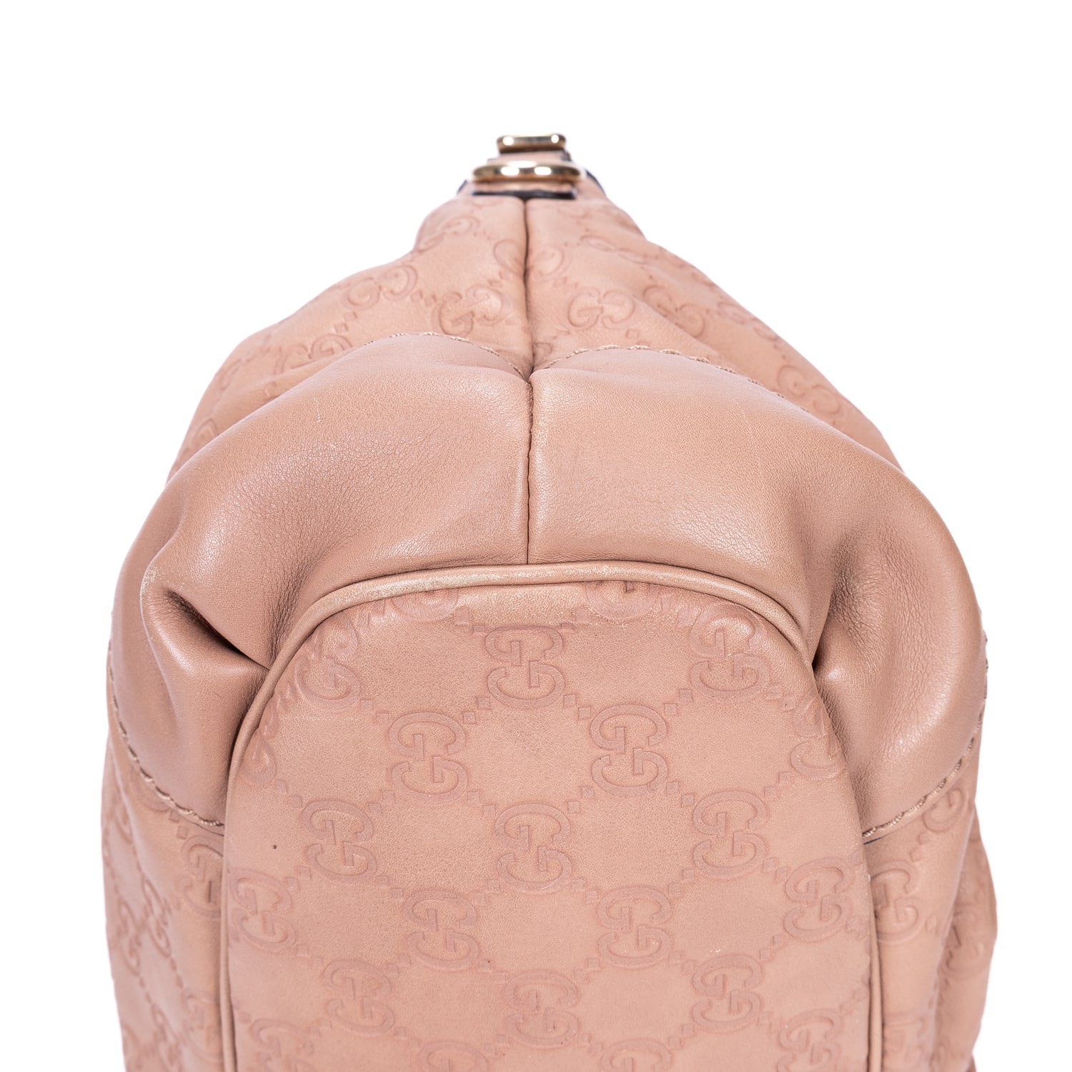 Handbag Sukey Top Handle Medium Pink Guccissima Calfskin Leather