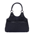 Handbag Vintage Hobo Black Monogram Canvas