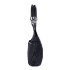 Handbag Vintage Hobo Black Monogram Canvas