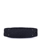 Handbag Vintage Hobo Black Monogram Canvas
