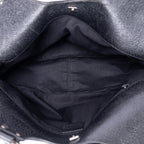 Handbag Vintage Hobo Black Monogram Canvas