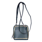 Shoulder Bag Sega Collection Guccy Print Crossbody Mini Green Guccy Print Calfskin Leather