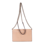 Shoulder Bag Interlocking G Chain Wallet Mini Beige Calfskin Grained Leather
