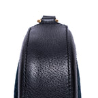 Shoulder Bag GG Velvet Round Crossbody Black Velvet Monogram Canvas