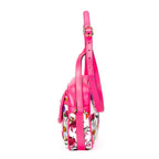 Shoulder Bag Multicolor Flora Camera Crossbody Pink Flora Printed Canvas