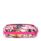 Shoulder Bag Multicolor Flora Camera Crossbody Pink Flora Printed Canvas