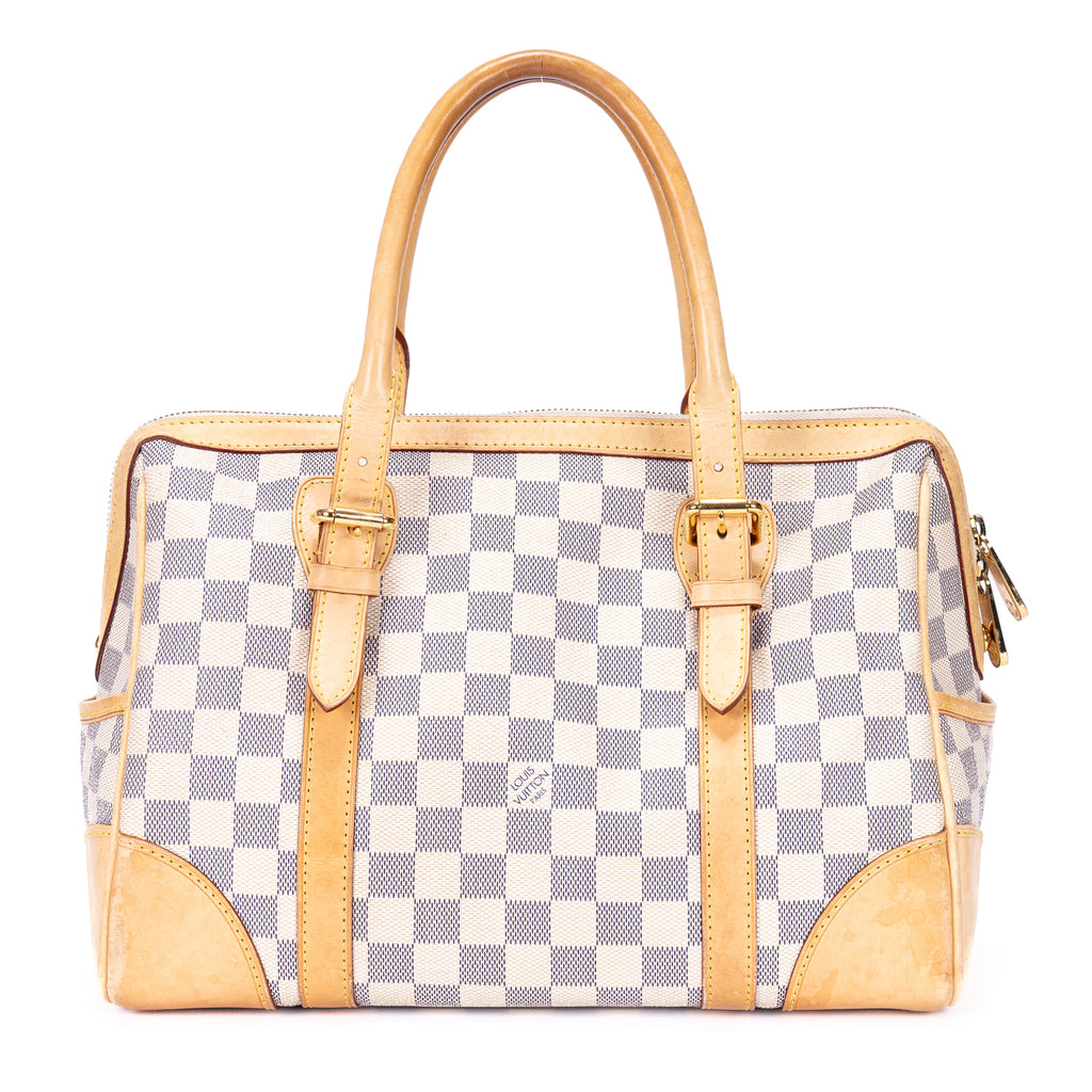 Shoulder Bag Berkeley Ivory Damier Azur