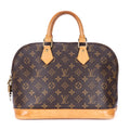 Handbag Alma PM Brown Monogram Canvas