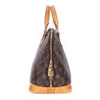 Handbag Alma PM Brown Monogram Canvas
