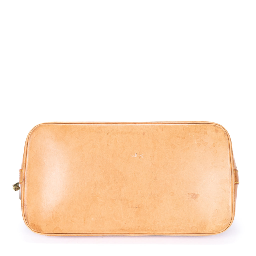 Handbag Alma PM Brown Monogram Canvas