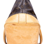 Shoulder Bag Lockit Horizontal Brown Monogram Canvas