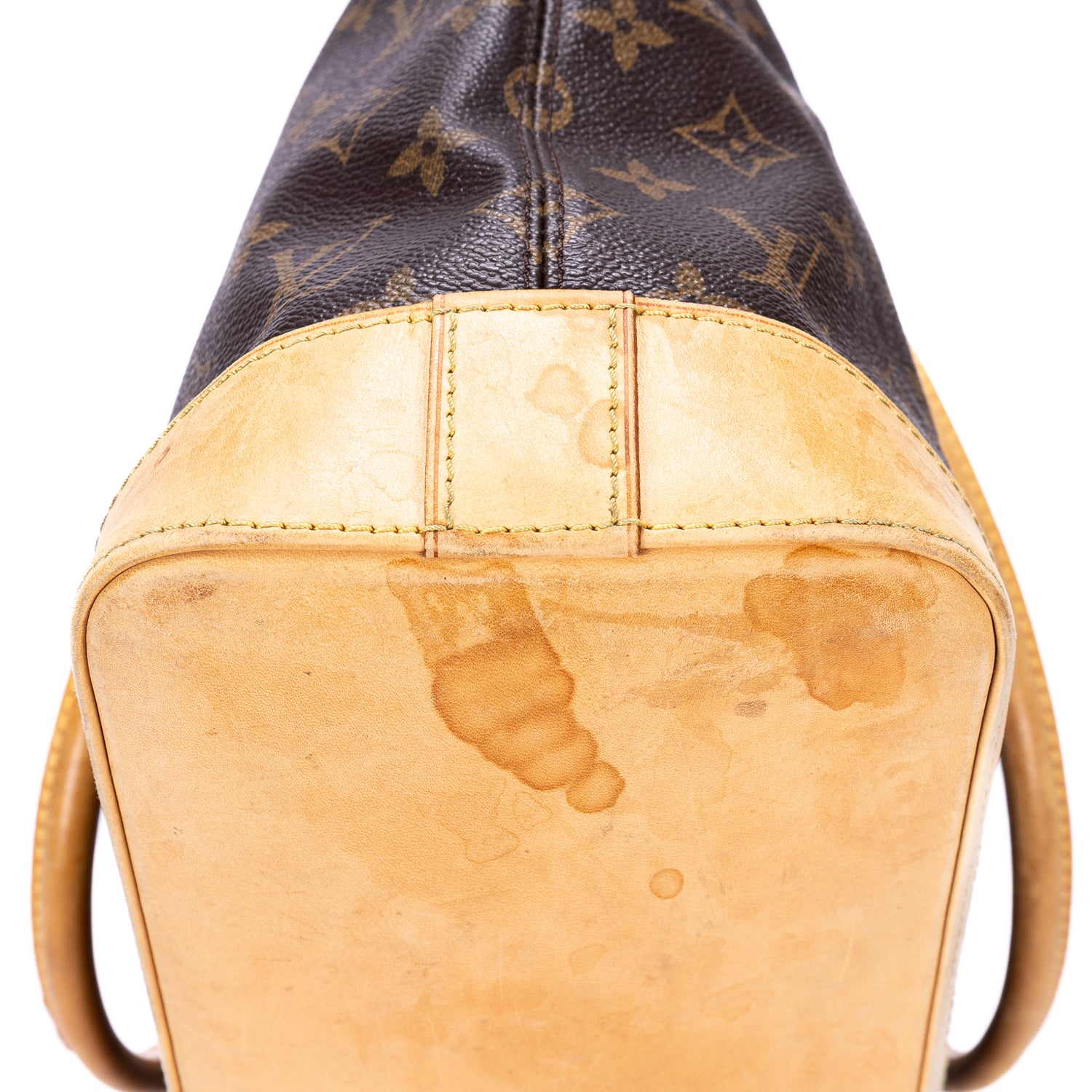 Shoulder Bag Lockit Horizontal Brown Monogram Canvas
