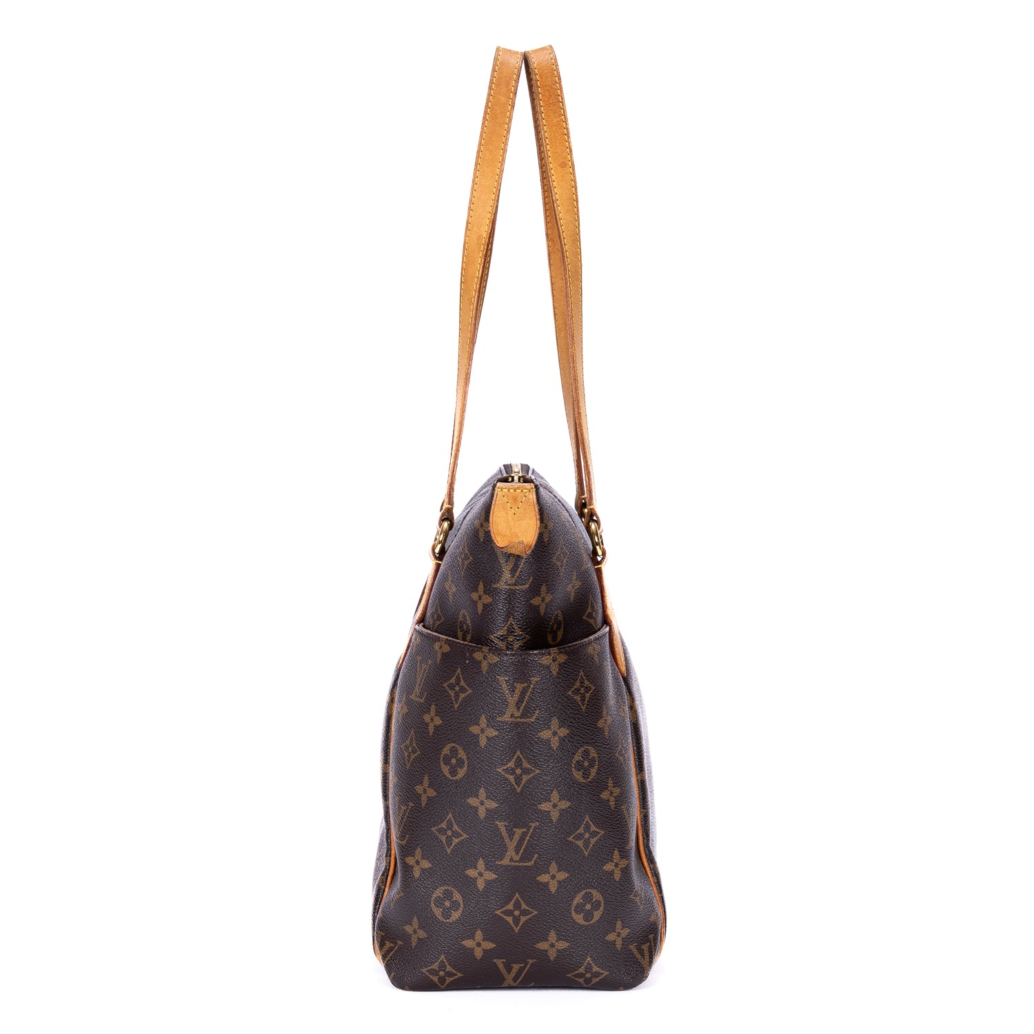 Shoulder Bag Totally MM Brown Monogram Canvas