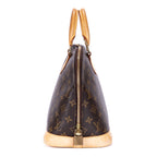 Handbag Alma PM Brown Monogram Canvas
