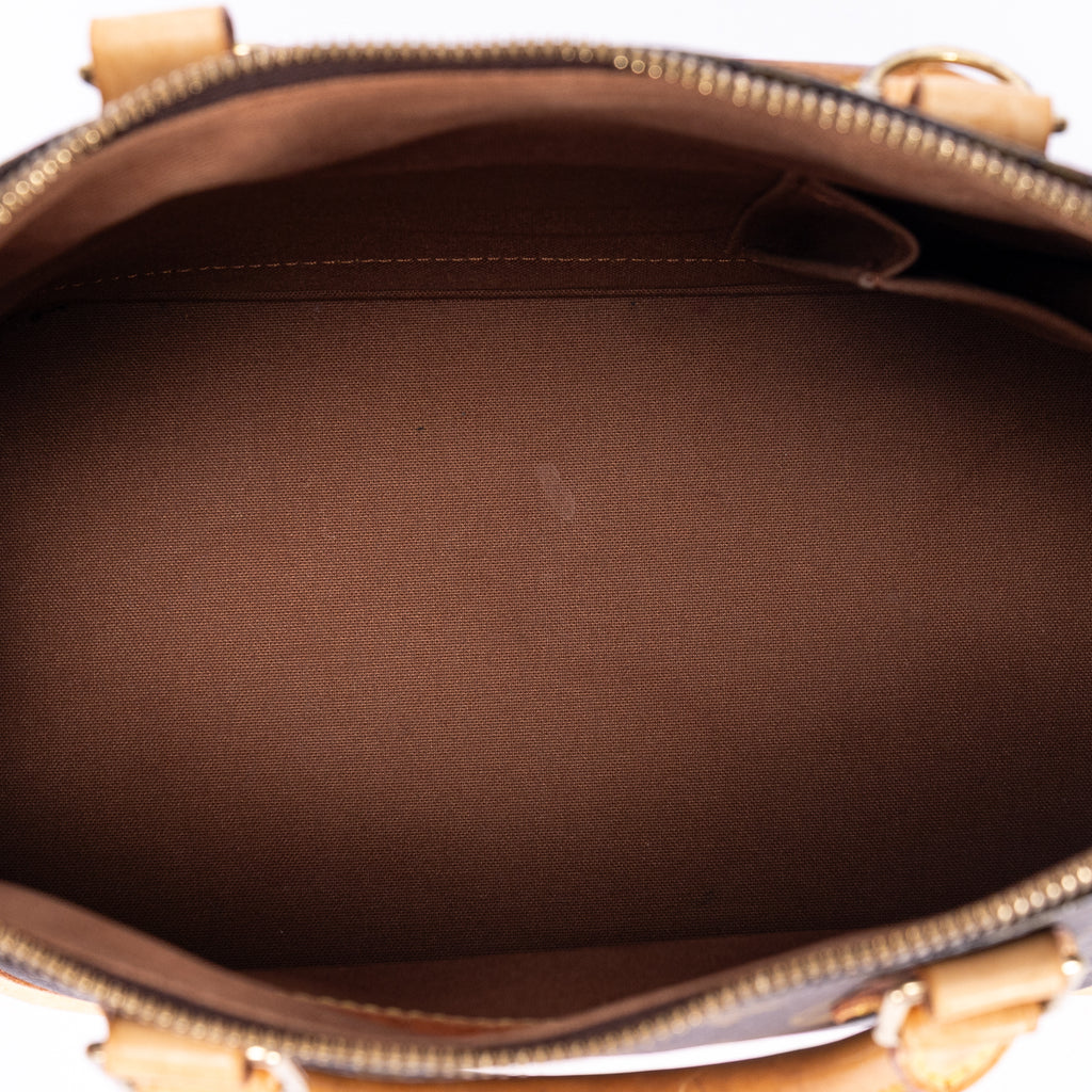 Handbag Alma PM Brown Monogram Canvas