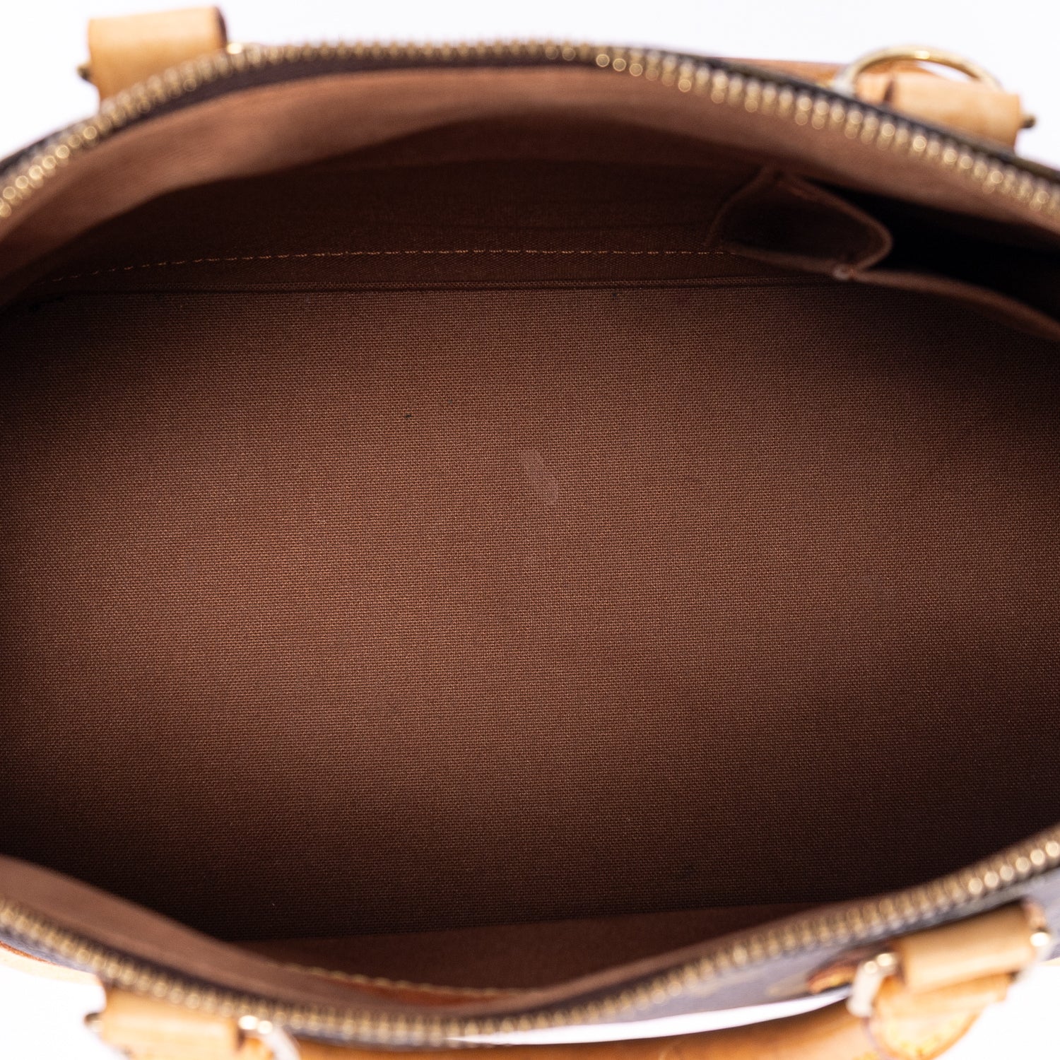 Handbag Alma PM Brown Monogram Canvas
