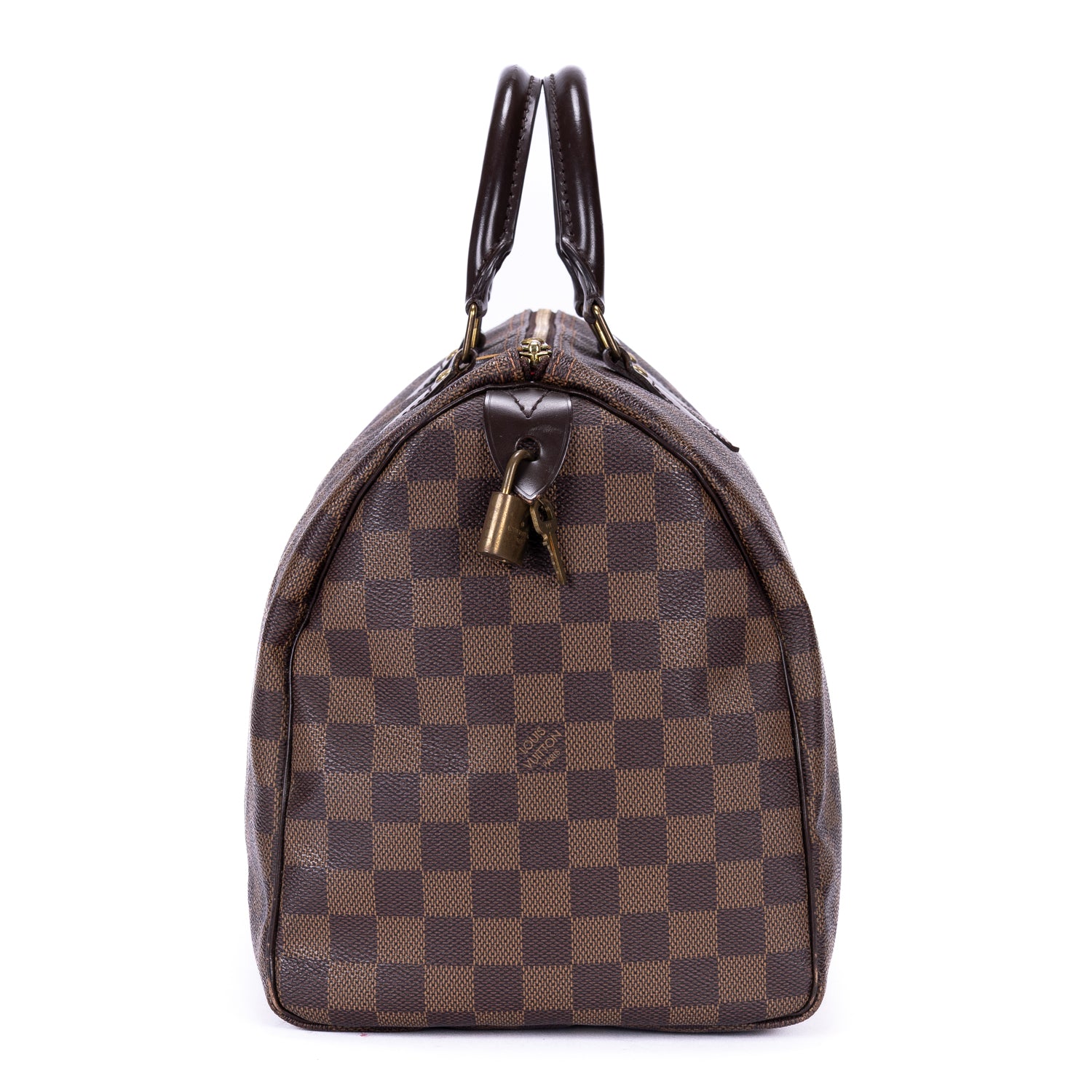 Handbag Speedy 35 Brown Damier Ebene