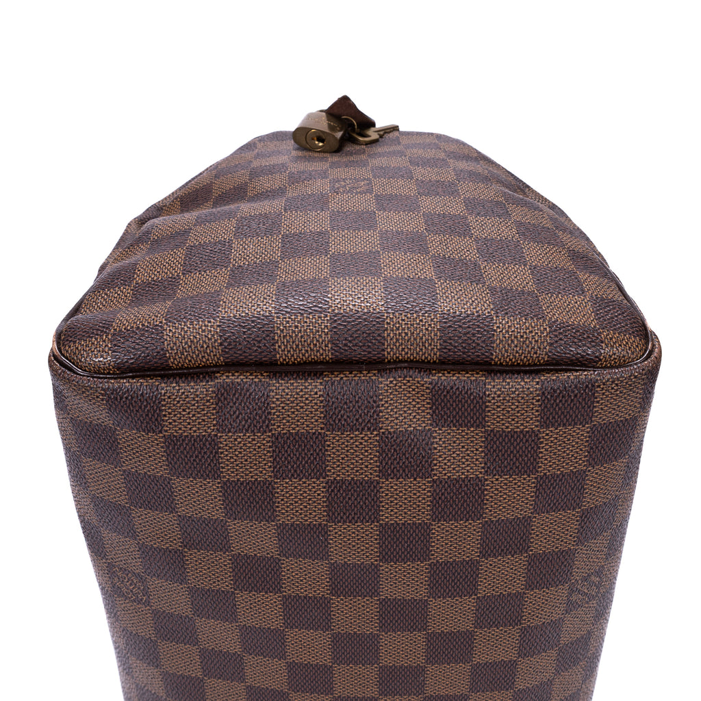 Handbag Speedy 35 Brown Damier Ebene