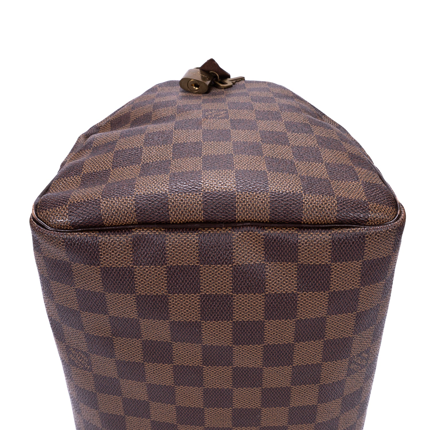 Handbag Speedy 35 Brown Damier Ebene