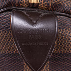 Handbag Speedy 35 Brown Damier Ebene