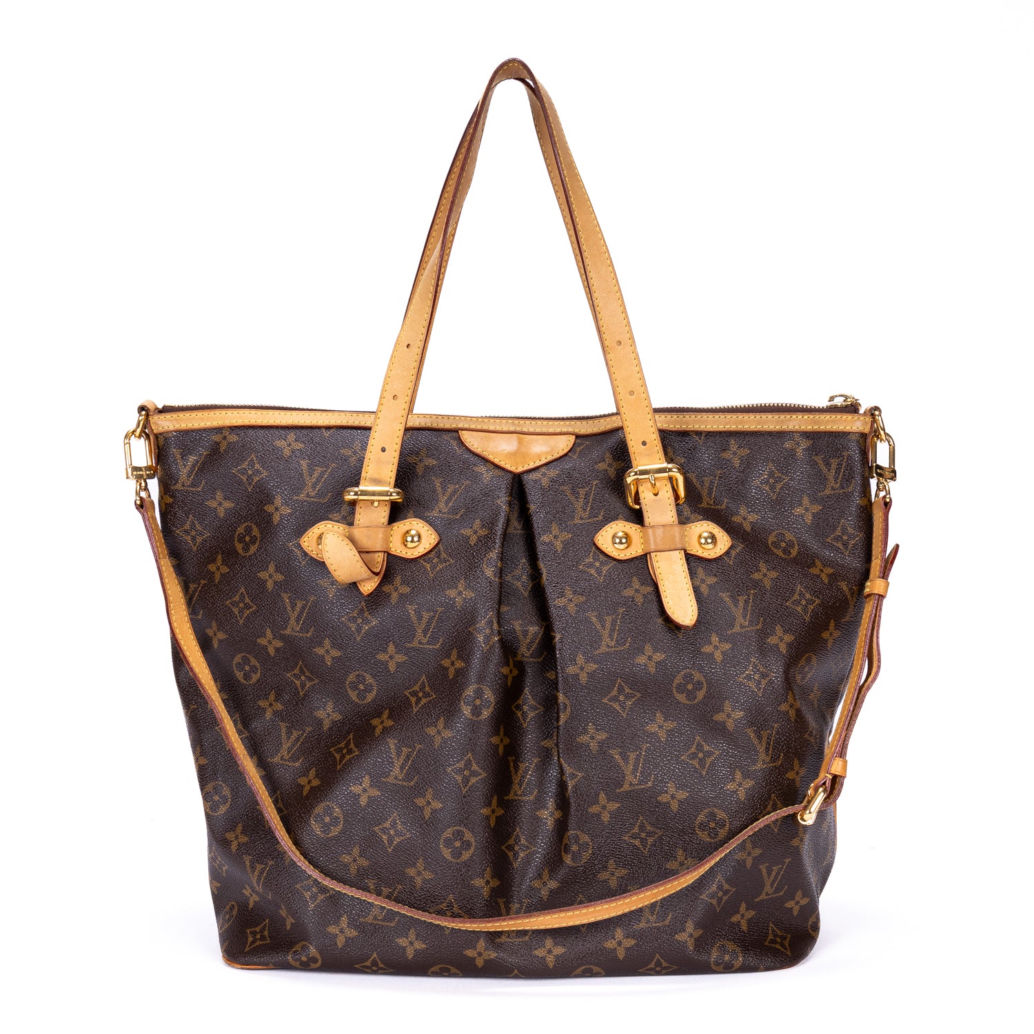Shoulder Bag Palermo GM Brown Monogram Canvas
