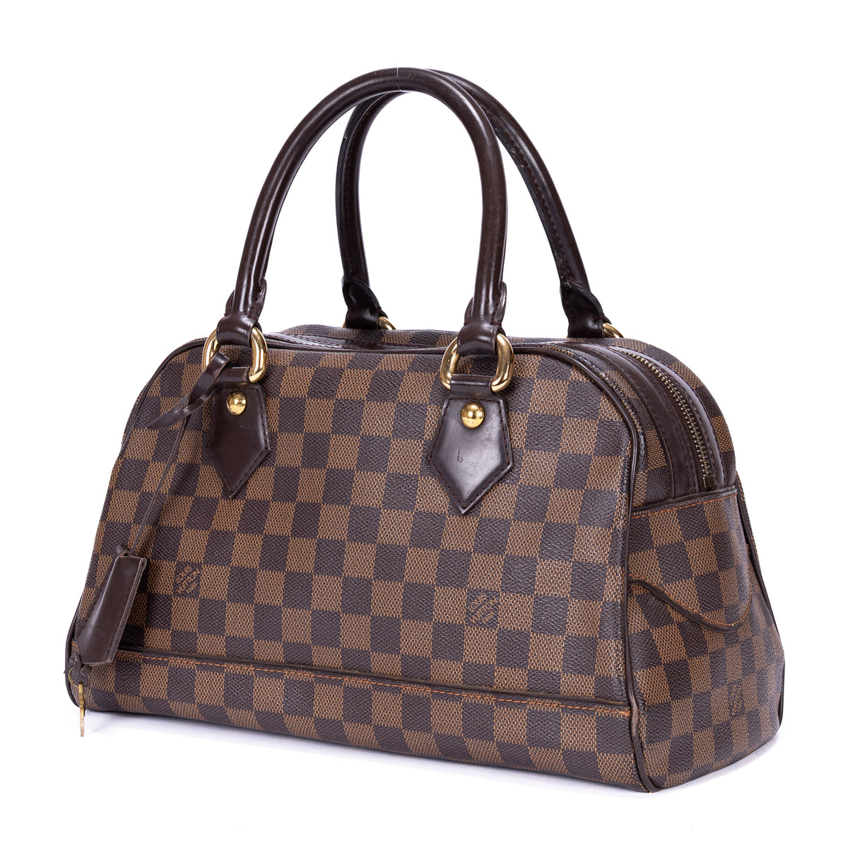 Handbag Duomo Brown Damier Ebene