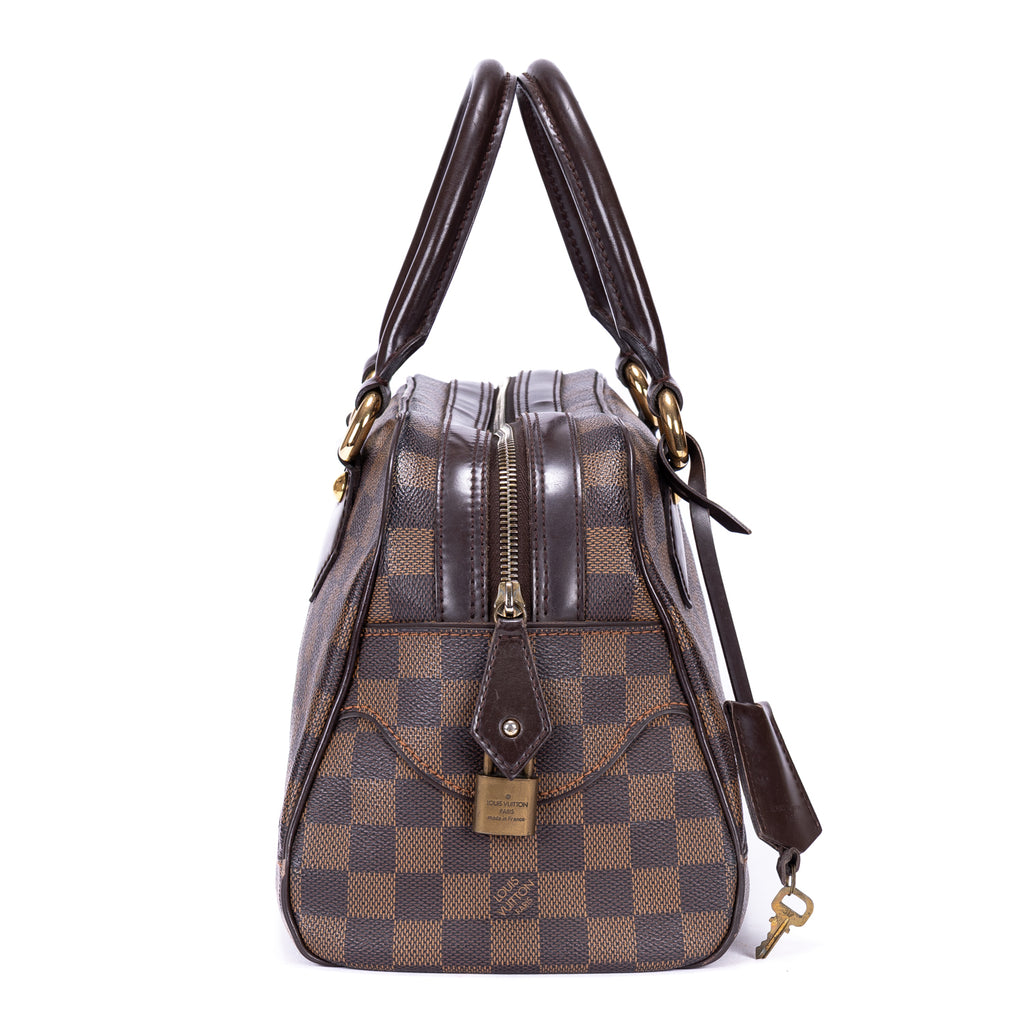 Handbag Duomo Brown Damier Ebene