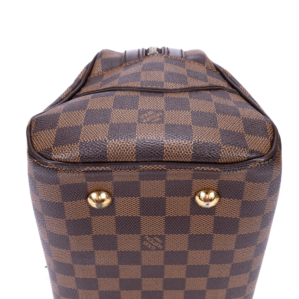 Handbag Duomo Brown Damier Ebene