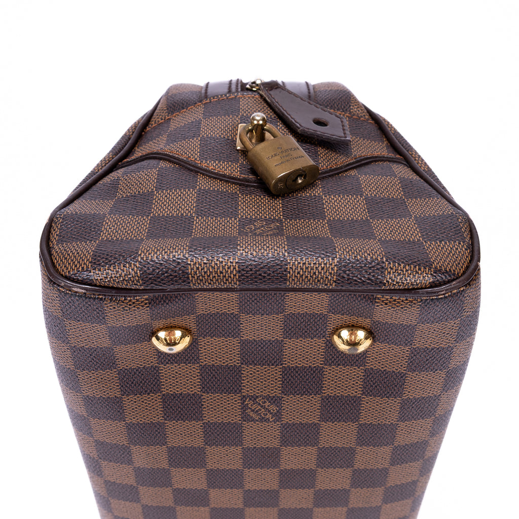 Handbag Duomo Brown Damier Ebene