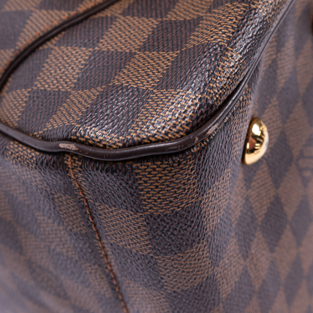 Handbag Duomo Brown Damier Ebene