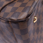 Handbag Duomo Brown Damier Ebene