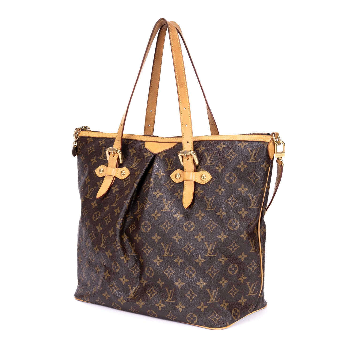 Shoulder Bag Palermo GM Brown Monogram Canvas