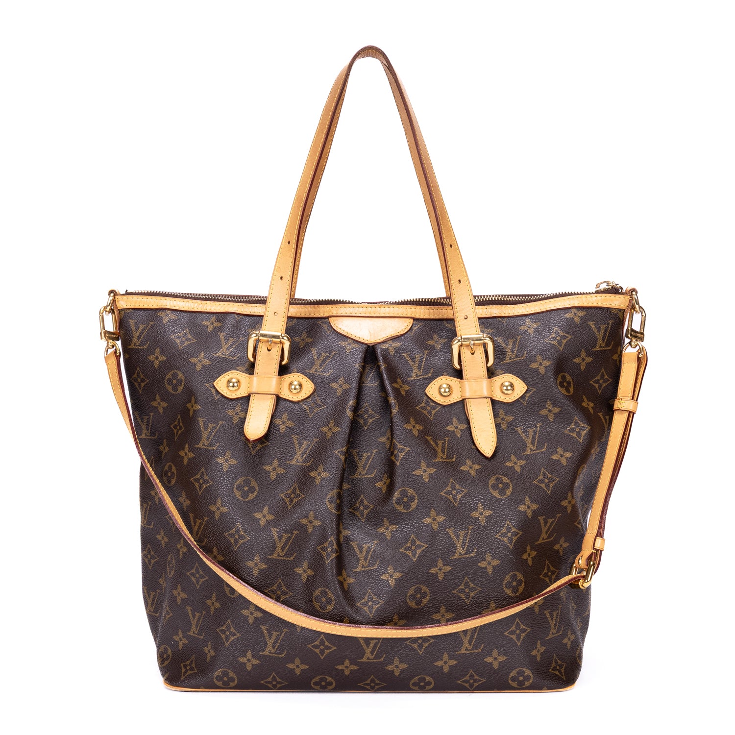 Shoulder Bag Palermo GM Brown Monogram Canvas