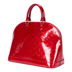 Handbag Alma GM Pomme D'Amour Monogram Vernis