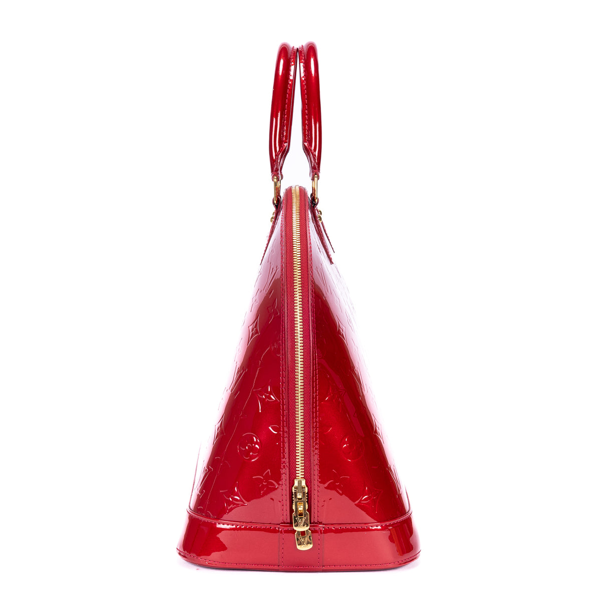 Handbag Alma GM Pomme D'Amour Monogram Vernis