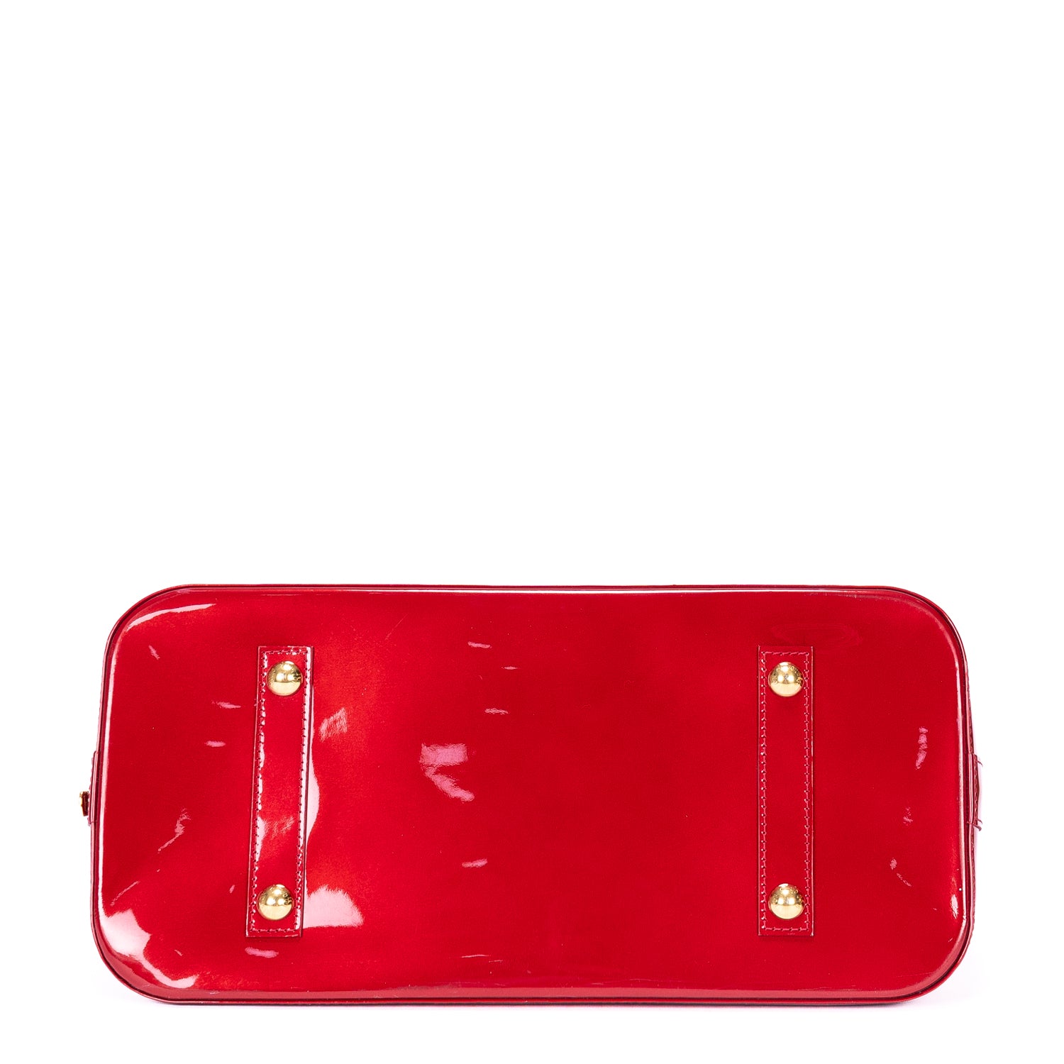 Handbag Alma GM Pomme D'Amour Monogram Vernis