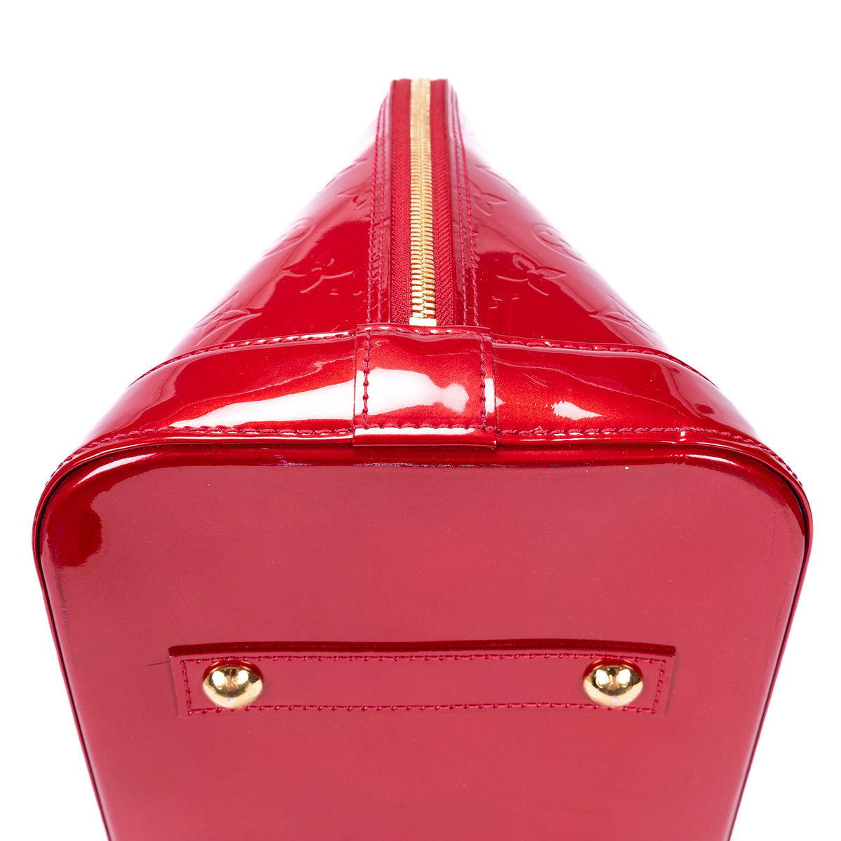 Handbag Alma GM Pomme D'Amour Monogram Vernis
