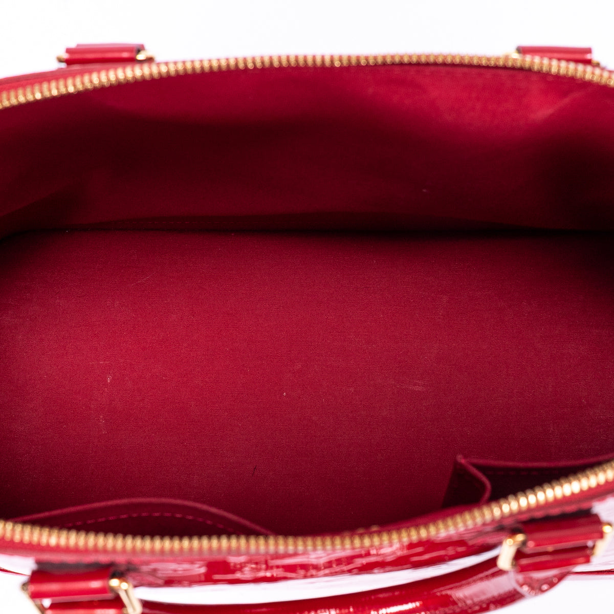 Handbag Alma GM Pomme D'Amour Monogram Vernis