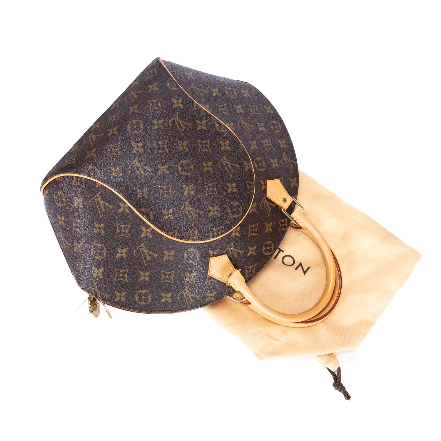Handbag Ellipse GM Brown Monogram Canvas