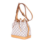 Shoulder Bag Noe BB Ivory Damier Azur