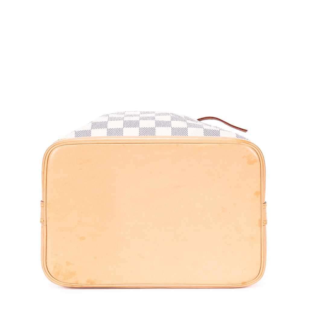 Shoulder Bag Noe BB Ivory Damier Azur