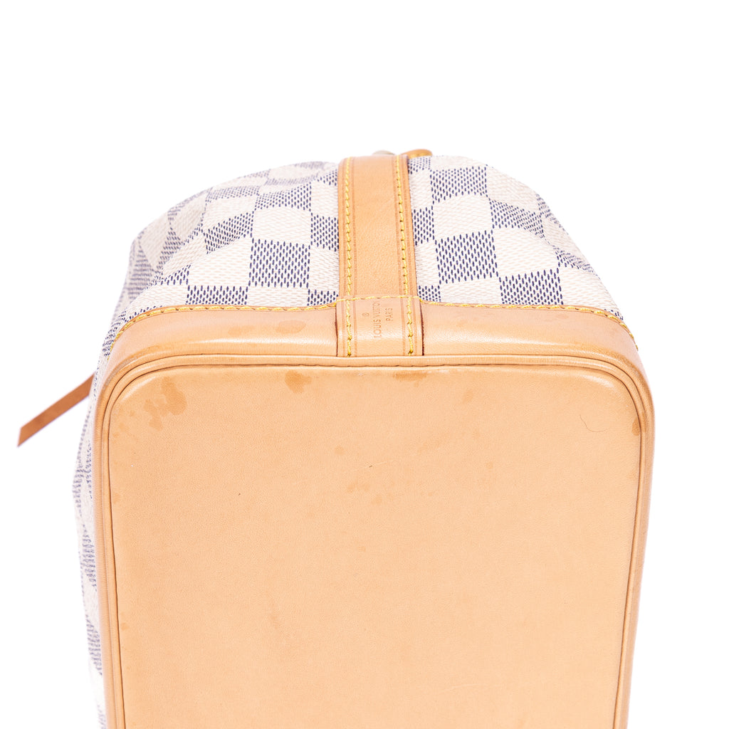 Shoulder Bag Noe BB Ivory Damier Azur