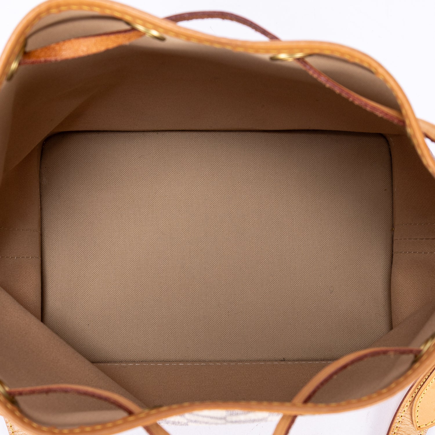 Shoulder Bag Noe BB Ivory Damier Azur