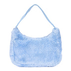 Handbag Re-Edition 2000 Terry Cloth Hobo Mini Blue Terry Cloth