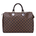 Handbag Speedy 35 Brown Damier Ebene