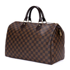 Handbag Speedy 35 Brown Damier Ebene