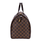 Handbag Speedy 35 Brown Damier Ebene