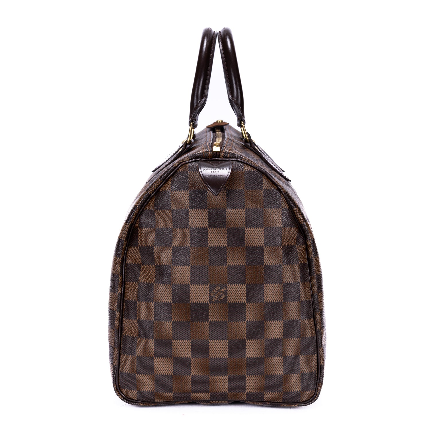 Handbag Speedy 35 Brown Damier Ebene